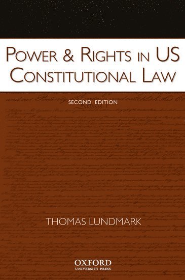 Power & Rights in US Constitutional Law 1