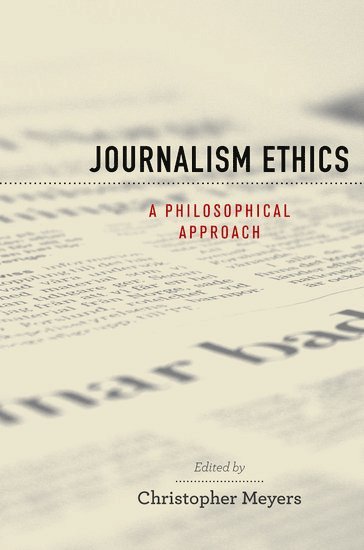 bokomslag Journalism Ethics