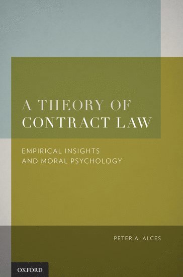 bokomslag A Theory of Contract Law