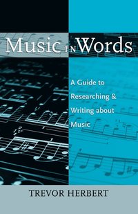 bokomslag Music in Words