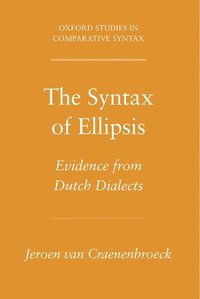 bokomslag The Syntax of Ellipsis