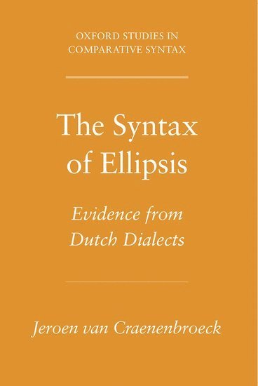 The Syntax of Ellipsis 1