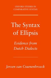 bokomslag The Syntax of Ellipsis