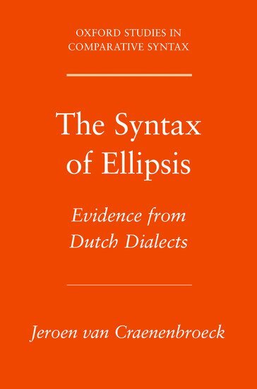 Jeroen Van Craenenbroeck - The Syntax of Ellipsis, Häftad