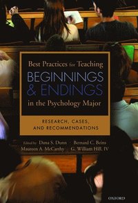 bokomslag Best Practices for Teaching Beginnings and Endings in the Psychology Major