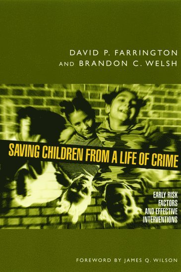 bokomslag Saving Children from a Life of Crime