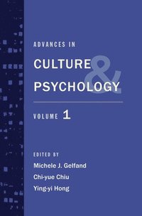 bokomslag Advances in Culture and Psychology