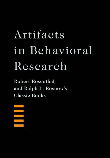 Artifacts in Behavioral Research 1