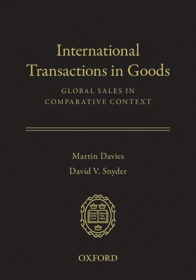 bokomslag International Transactions in Goods