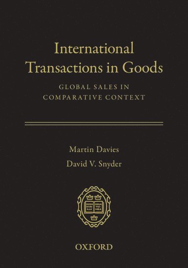 International Transactions in Goods 1