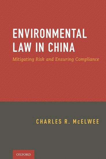 bokomslag Environmental Law in China