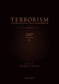 bokomslag Terrorism International Case Reporter Volume 1: Volume 1