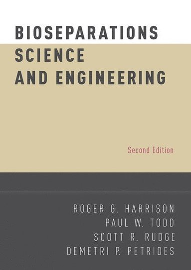 bokomslag Bioseparations Science and Engineering