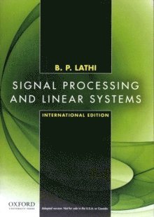 Signal Processing and Linear Systems 1