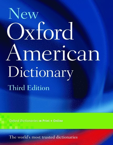 New Oxford American Dictionary, Third Edition 1