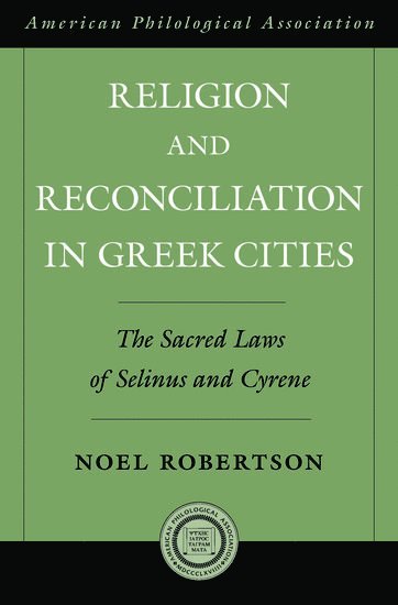 bokomslag Religion and Reconciliation in Greek Cities