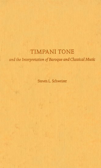 bokomslag Timpani Tone and the Interpretation of Baroque and Classical Music