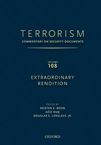 bokomslag TERRORISM: Commentary on Security Documents Volume 108