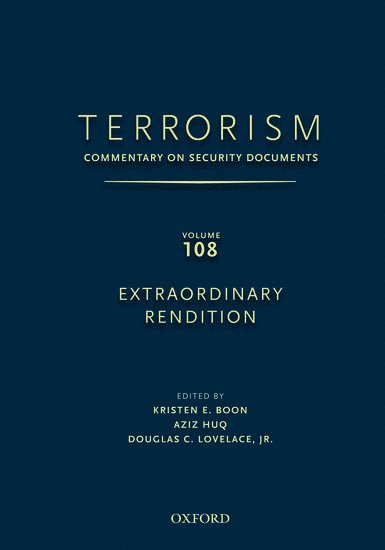 TERRORISM: Commentary on Security Documents Volume 108 1