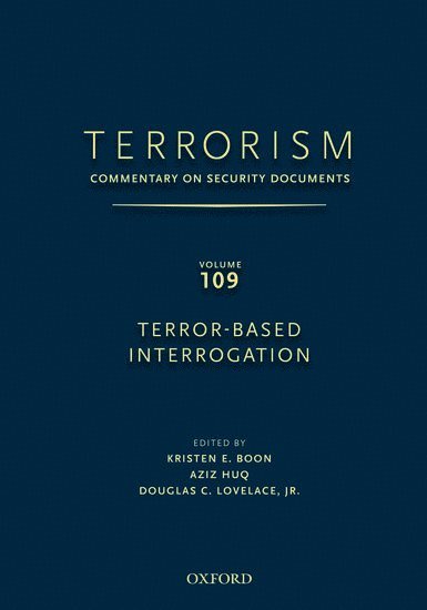 TERRORISM: Commentary on Security Documents Volume 109 1