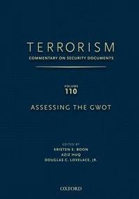 bokomslag TERRORISM: Commentary on Security Documents Volume 110