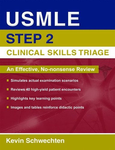 bokomslag USMLE Step 2 Clinical Skills Triage