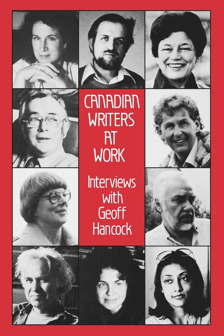 Canadian Writers At Work 1