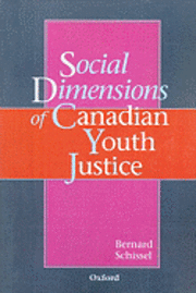 bokomslag Social Dimensions of Canadian Youth Justice