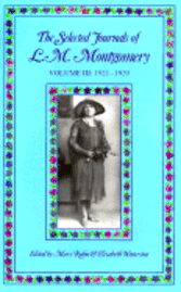 bokomslag Selected Journals Of L.M.Montgomery 1921-29
