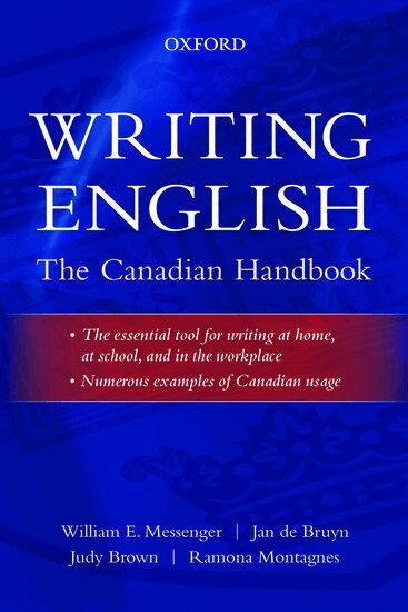 William E. Messenger, Jan de Bruyn, Judy Brown, Ramona Montagnes - Writing English, Häftad