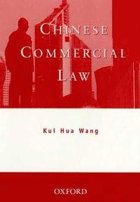 bokomslag Chinese Commercial Law
