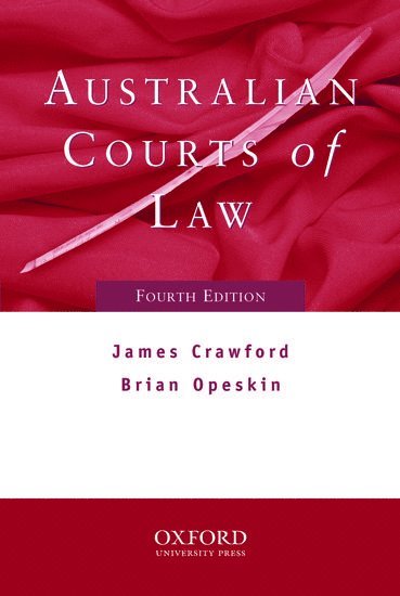 bokomslag Australian Courts of Law 4e