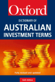 bokomslag The Dictionary of Australian Investment Terms