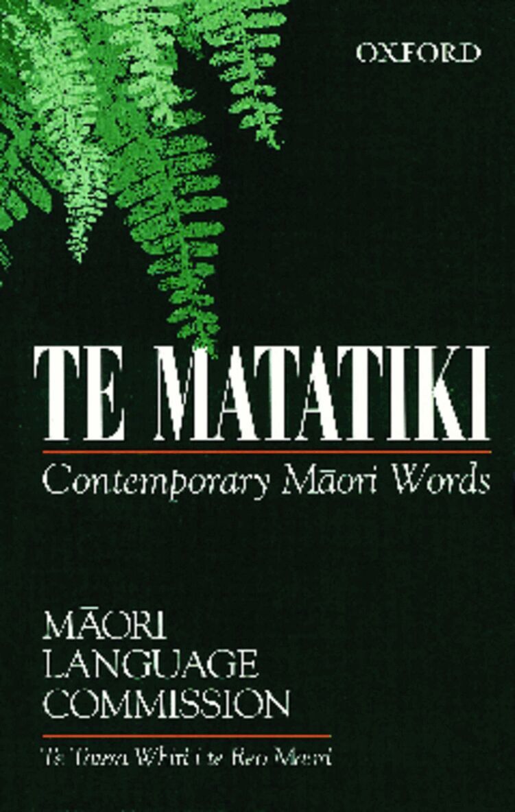 Maori Language Commission - Te Matatiki, Häftad