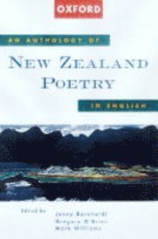 bokomslag An Anthology of New Zealand Poetry in English