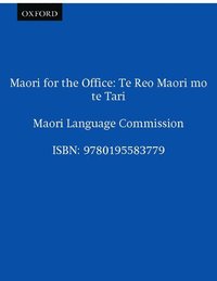 bokomslag Maori for the Office