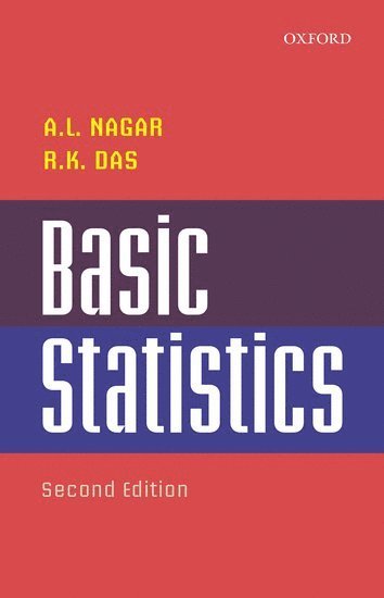 A. L. Nagar, R. K. Das - Basic Statistics, Häftad