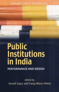 bokomslag Public Institutions in India