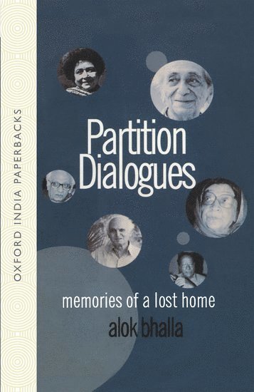 Alok Bhalla - Partition Dialogues, Häftad