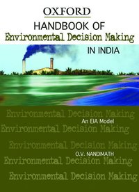 bokomslag Handbook of Environmental Decision Making in India