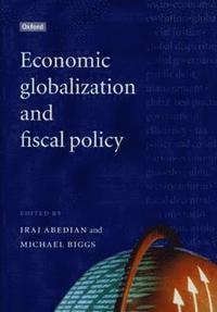 bokomslag Economic Globalization and Fiscal Policy
