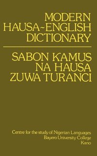 bokomslag Modern Hausa-English Dictionary