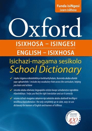 G-M de Schryver, M Reynolds - Oxford Bilingual School Dictionary: Isixhosa and English, Häftad