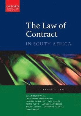 bokomslag Law of Contract in South Africa