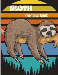 bokomslag Sloth Coloring Book