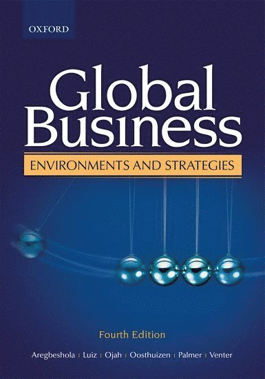 Aregbeshola, Luiz, Ojah, Oosthuizen, Palmer, Venter - Global Business Environments and Strategies, Häftad