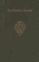bokomslag Byrthferth's Manual vol I Text, translation, sources, and appendices