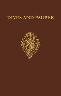 bokomslag Dives and Pauper Text vol I