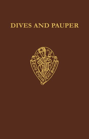 bokomslag Dives and Pauper Text vol I