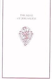 Ralph Hanna, David Lawton - The Siege of Jerusalem, Inbunden